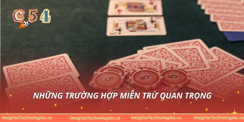 Những trường hợp miễn trừ quan trọng