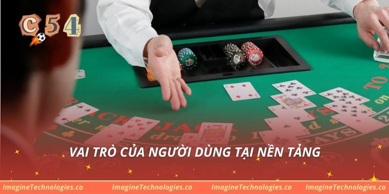 Vai trò của người dùng tại nền tảng